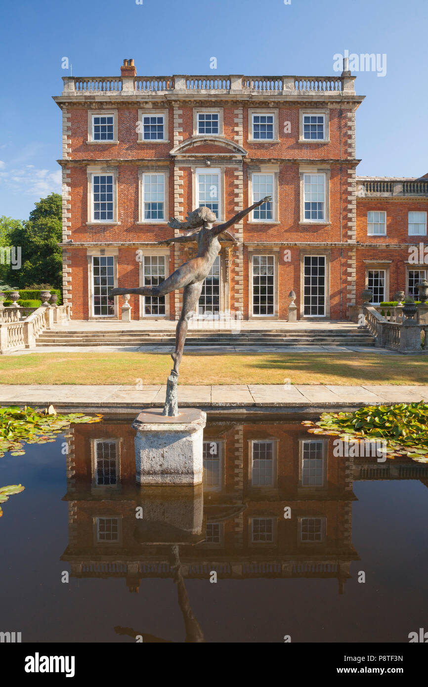 Newby Hall y jardines, Ripon, North Yorkshire, Reino Unido. El verano, de julio de 2018. Foto de stock