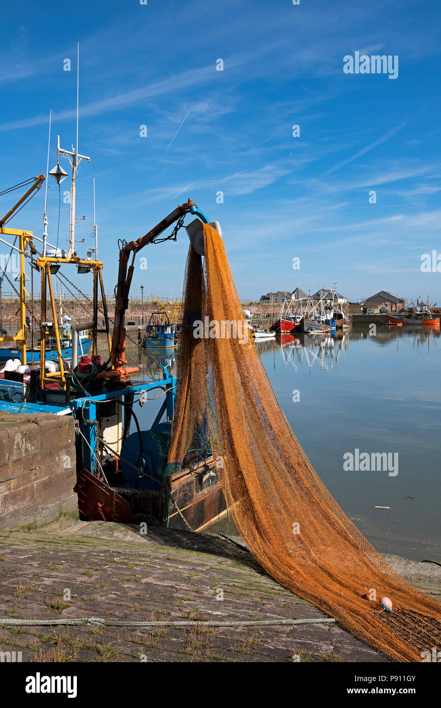 Puerto Maryport, Cumbria Foto de stock
