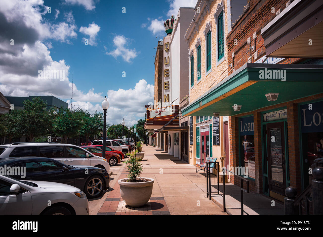 Downtown Bryan, Texas 2018 Fotografía de stock Alamy