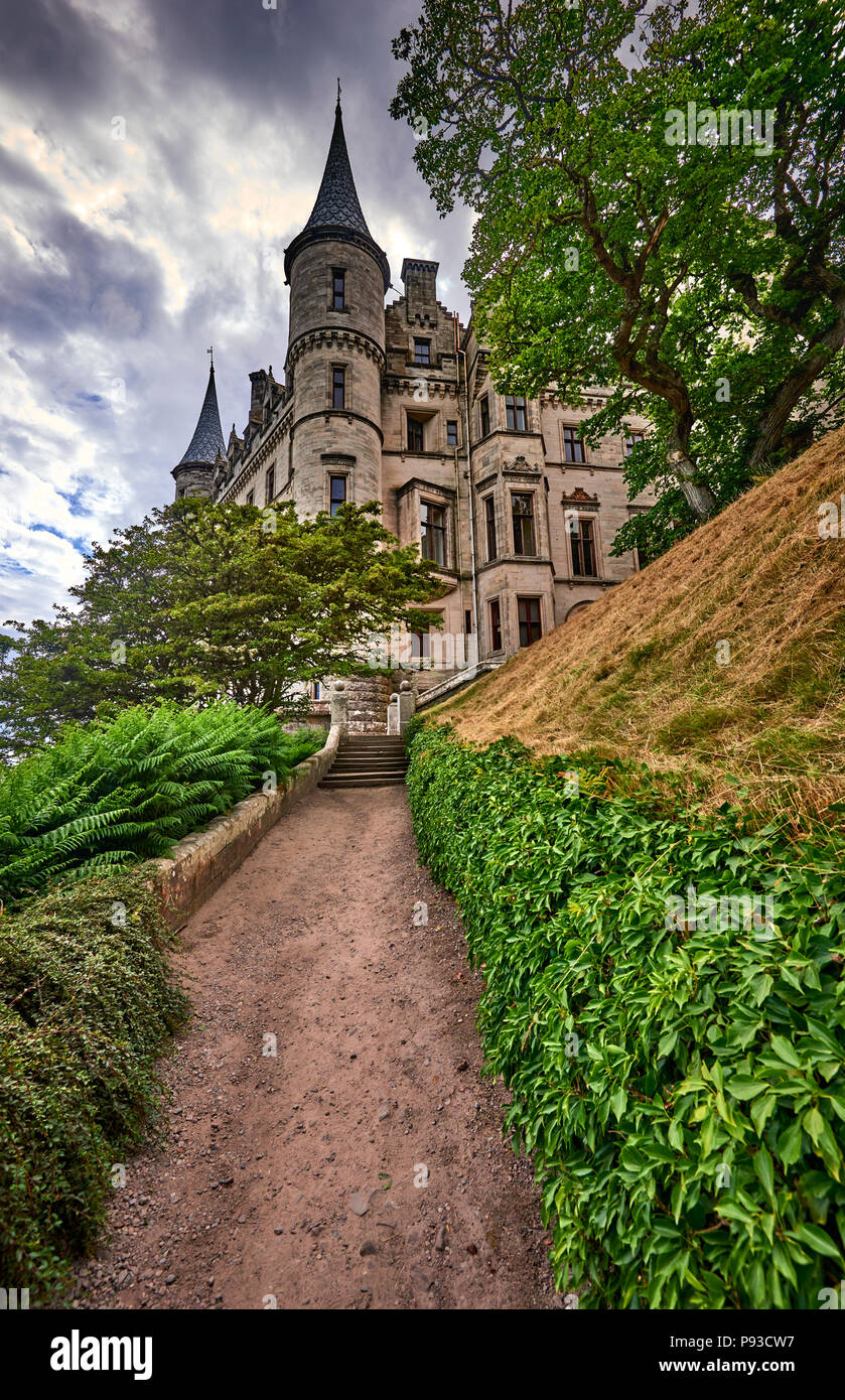 Dunrobin Castle (SC18) Foto de stock