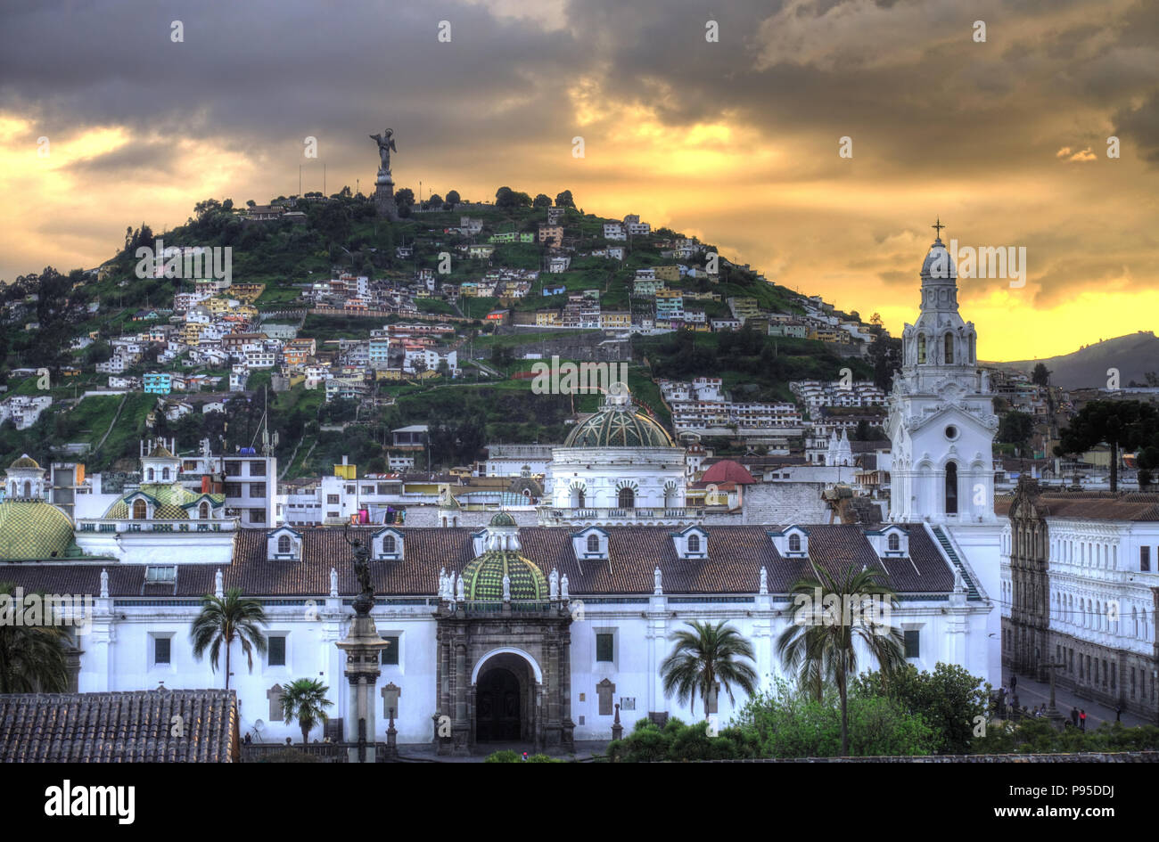 Quito, capital de Ecuador Fotografía de stock - Alamy