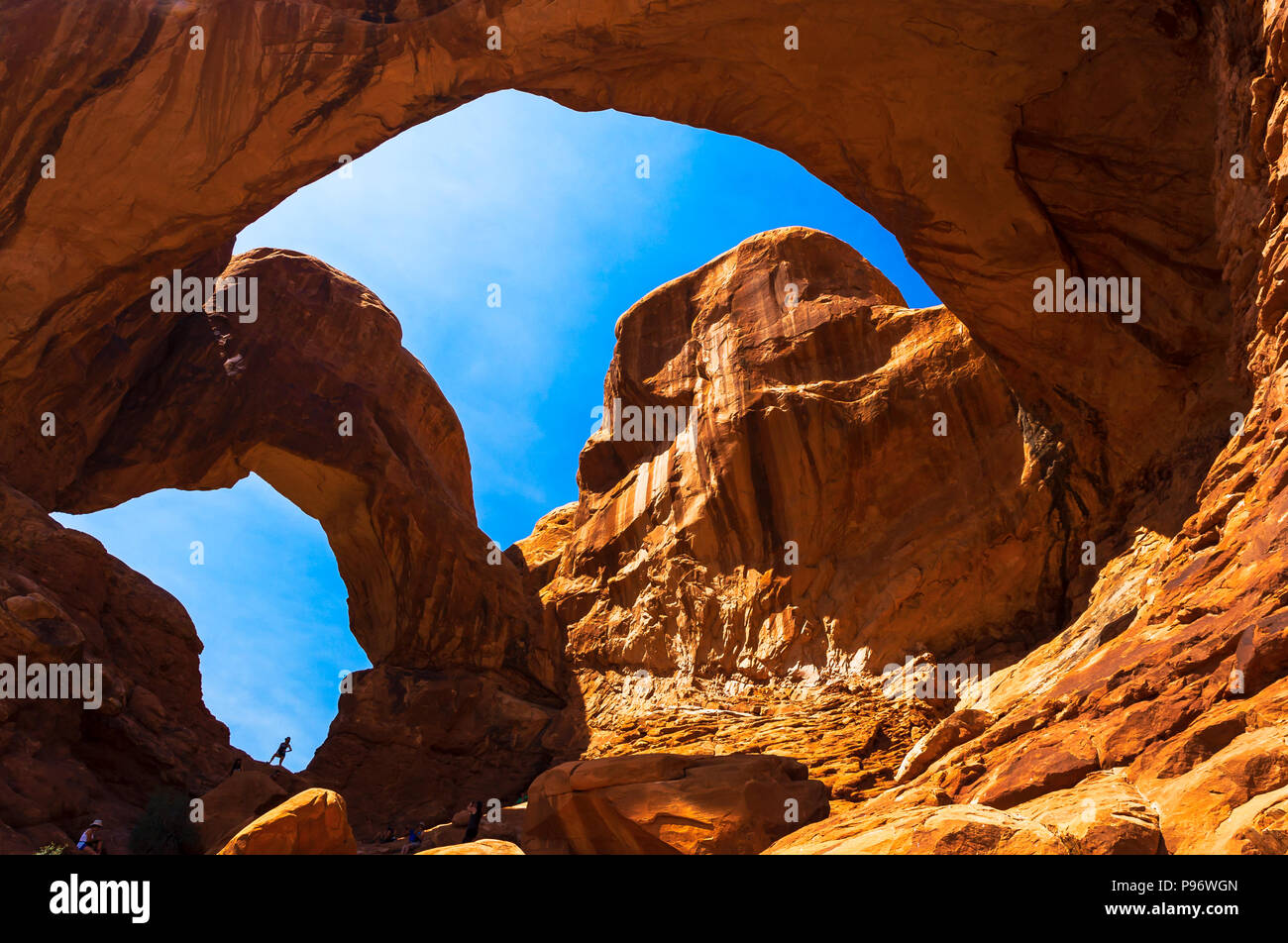 Arches national park Utah Foto de stock