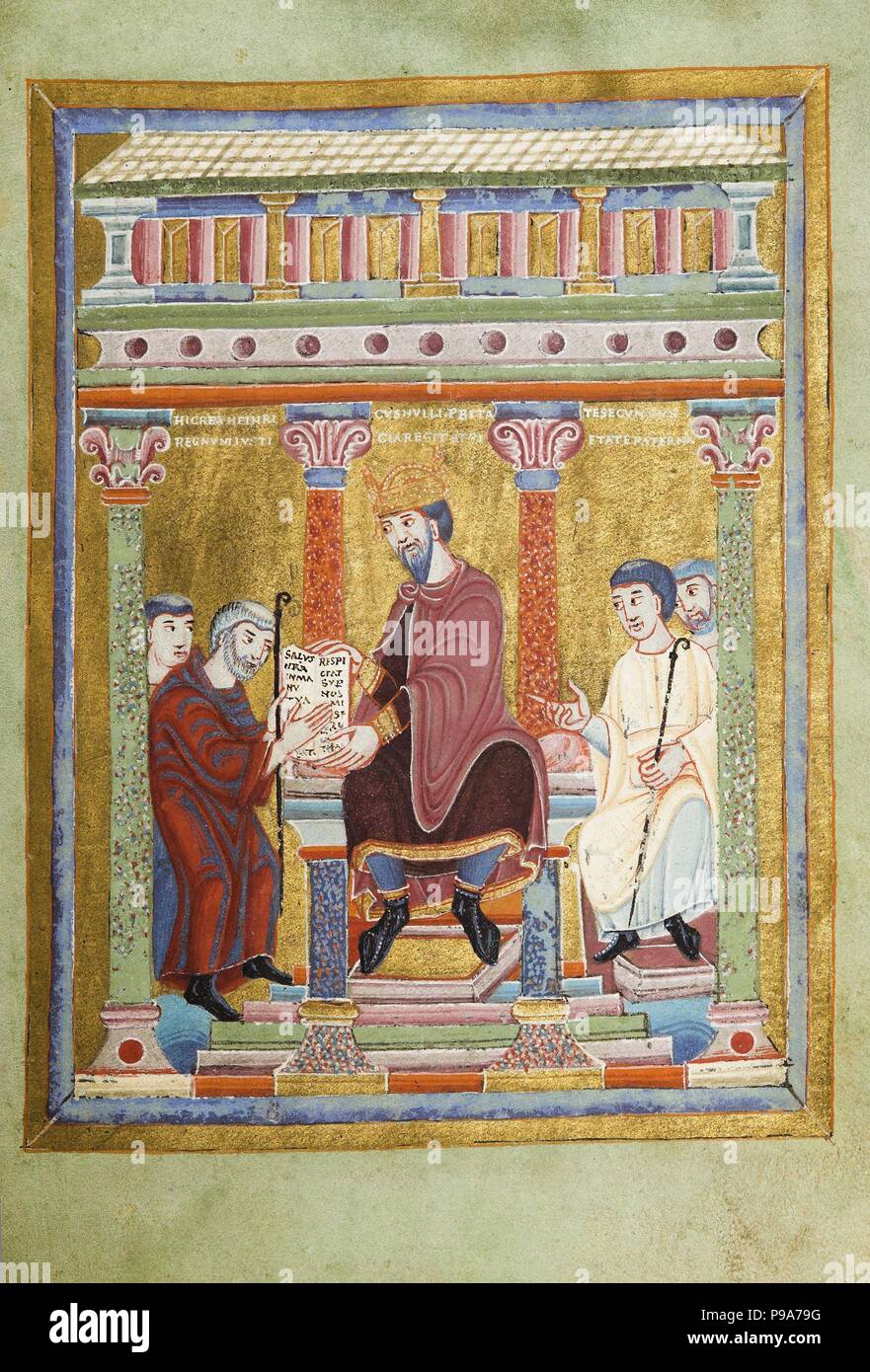 Enrique III, Emperador del Sacro Imperio Romano Germánico (Evangelarium