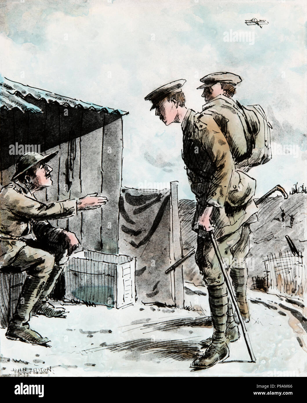 La primera guerra mundial dibujo fotografías e imágenes de alta resolución  - Alamy