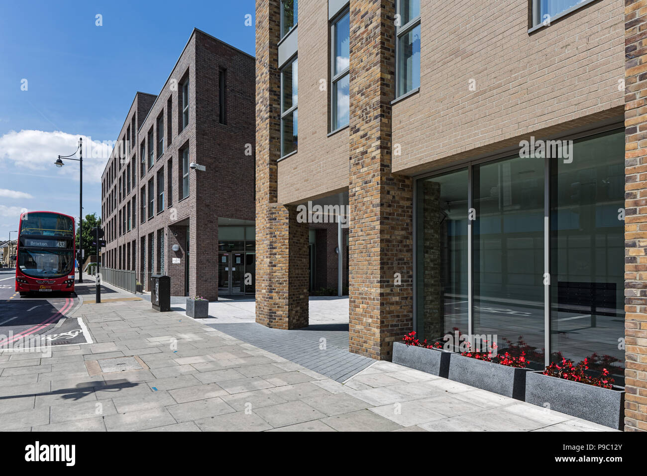 La Junction, Brixton - un proyecto de regeneración urbana Foto de stock