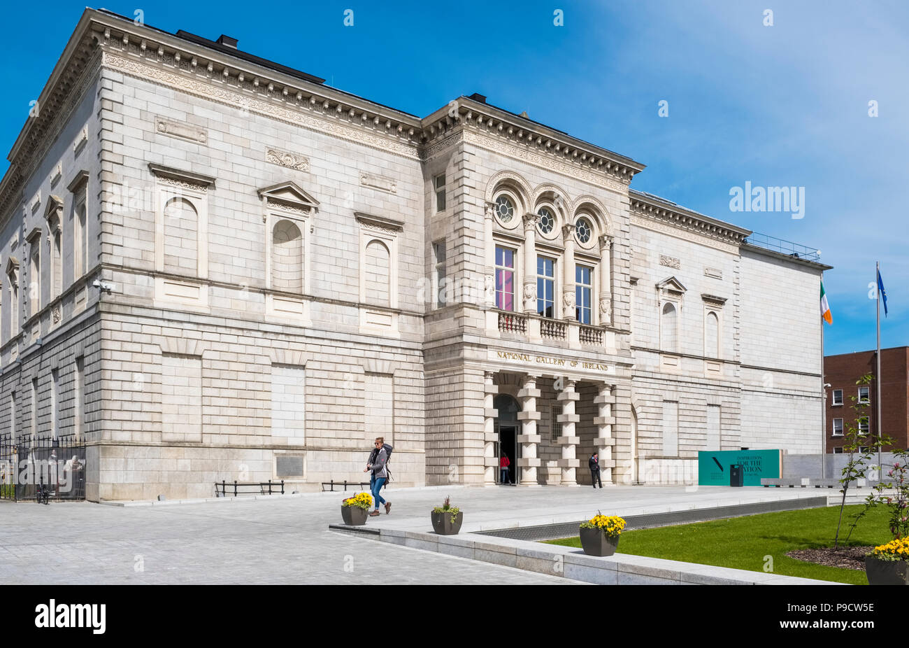 Galería Nacional de Irlanda, Dublín, Irlanda, Europa Foto de stock
