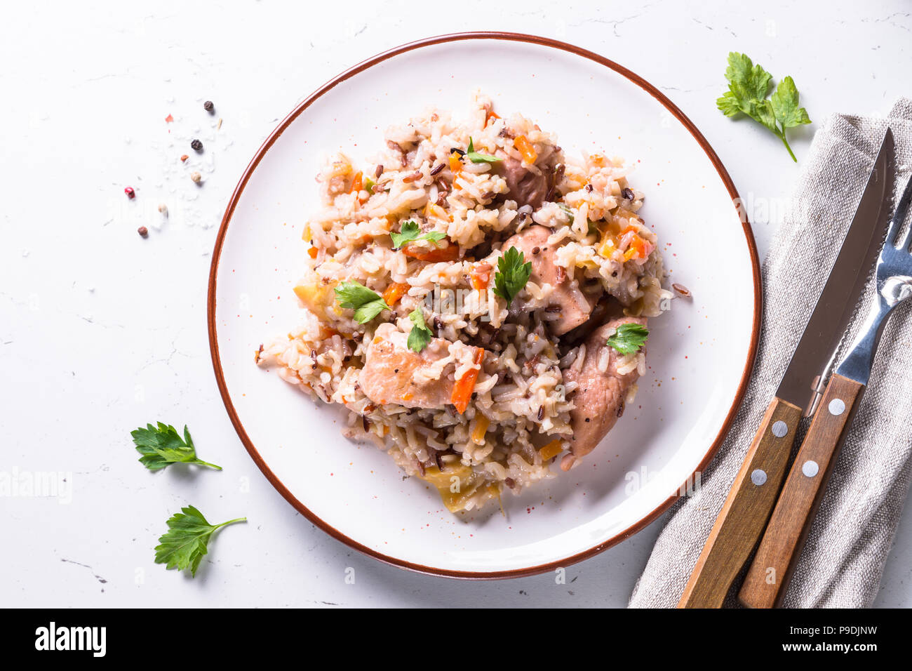 Pilaf de Arroz Integral