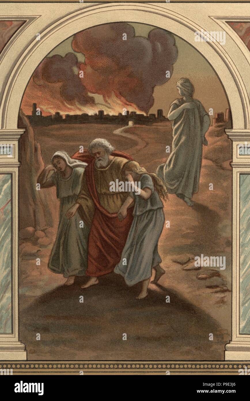 Historia Sagrada. Antiguo Testamento. Edith, la esposa de Lot
