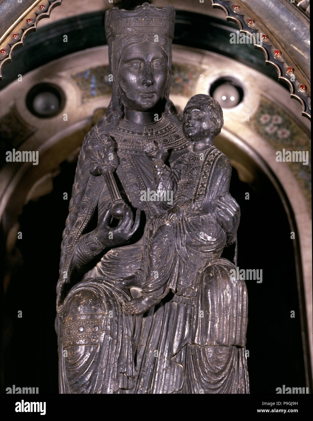 Virgen del Claustro conservado en la catedral de Solsona Fotografía de
