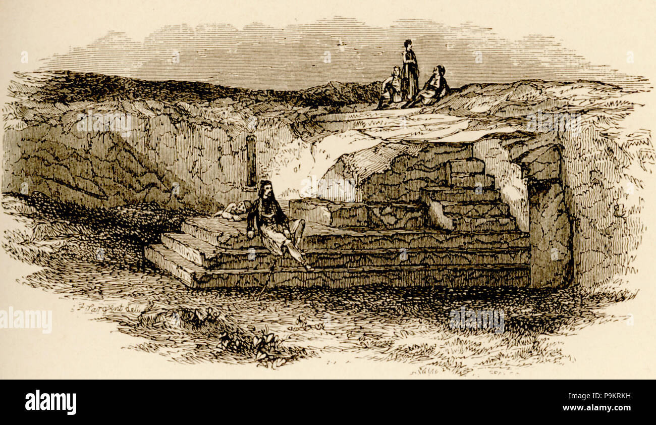 304 Piedra bema el Pnyx - Wordsworth Christopher - 1882 Foto de stock