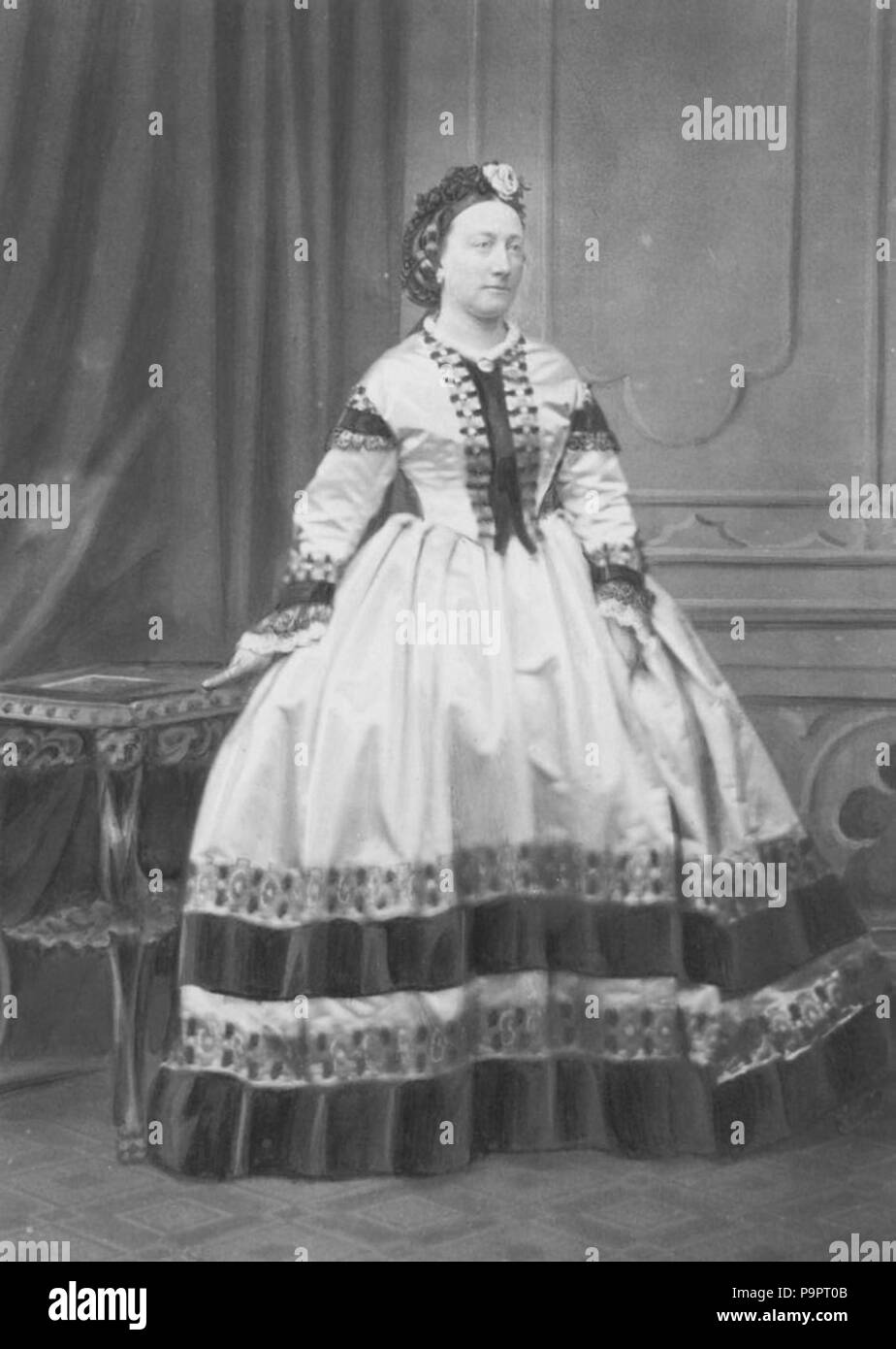 113 Alexandrine de Baden, Duquesa de Saxe Coburgo Gotha Foto de stock