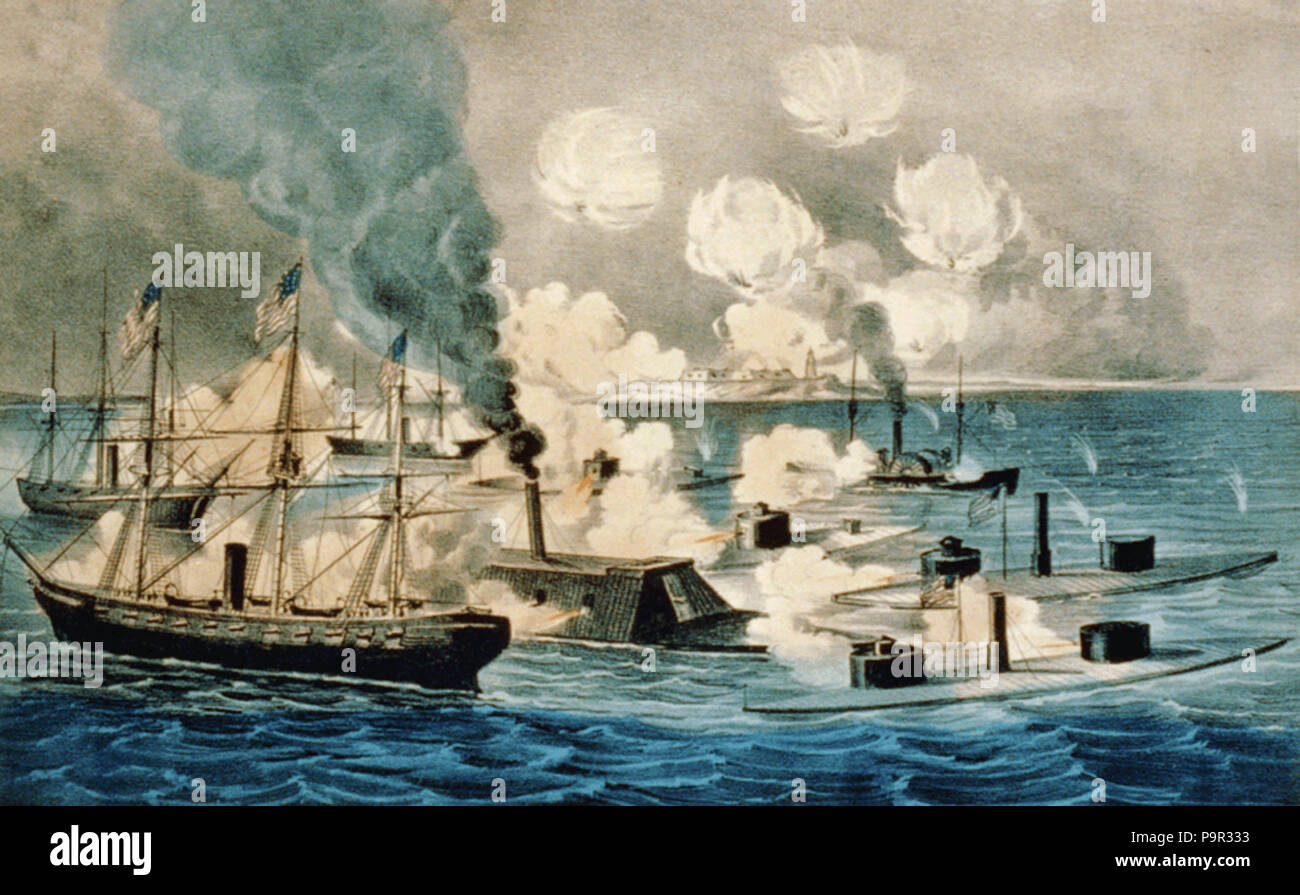 188 Batalla de Mobile Bay Foto de stock