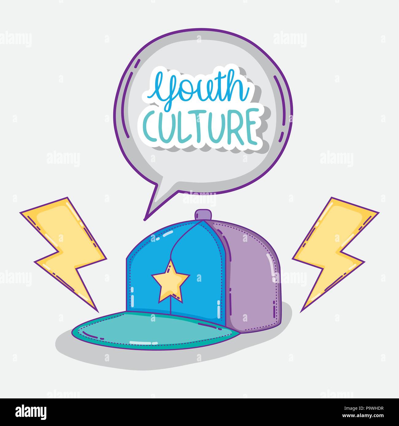 La cultura juvenil dibujos animados Imagen Vector de stock - Alamy La cultura juvenil dibujos animados Imagen Vector de stock - Alamy