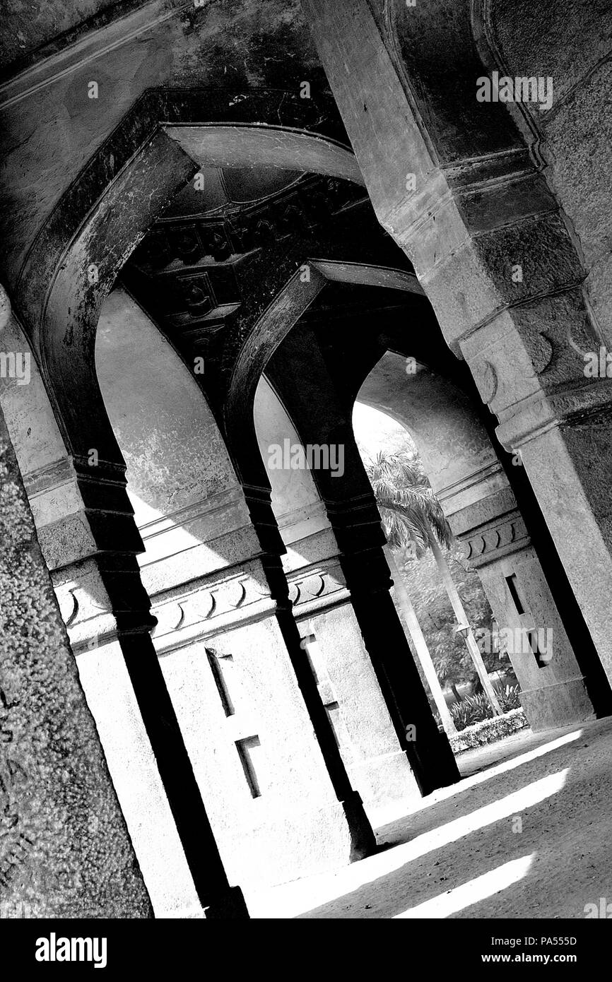 Tomb of muhammad shah Imágenes de stock en blanco y negro Alamy