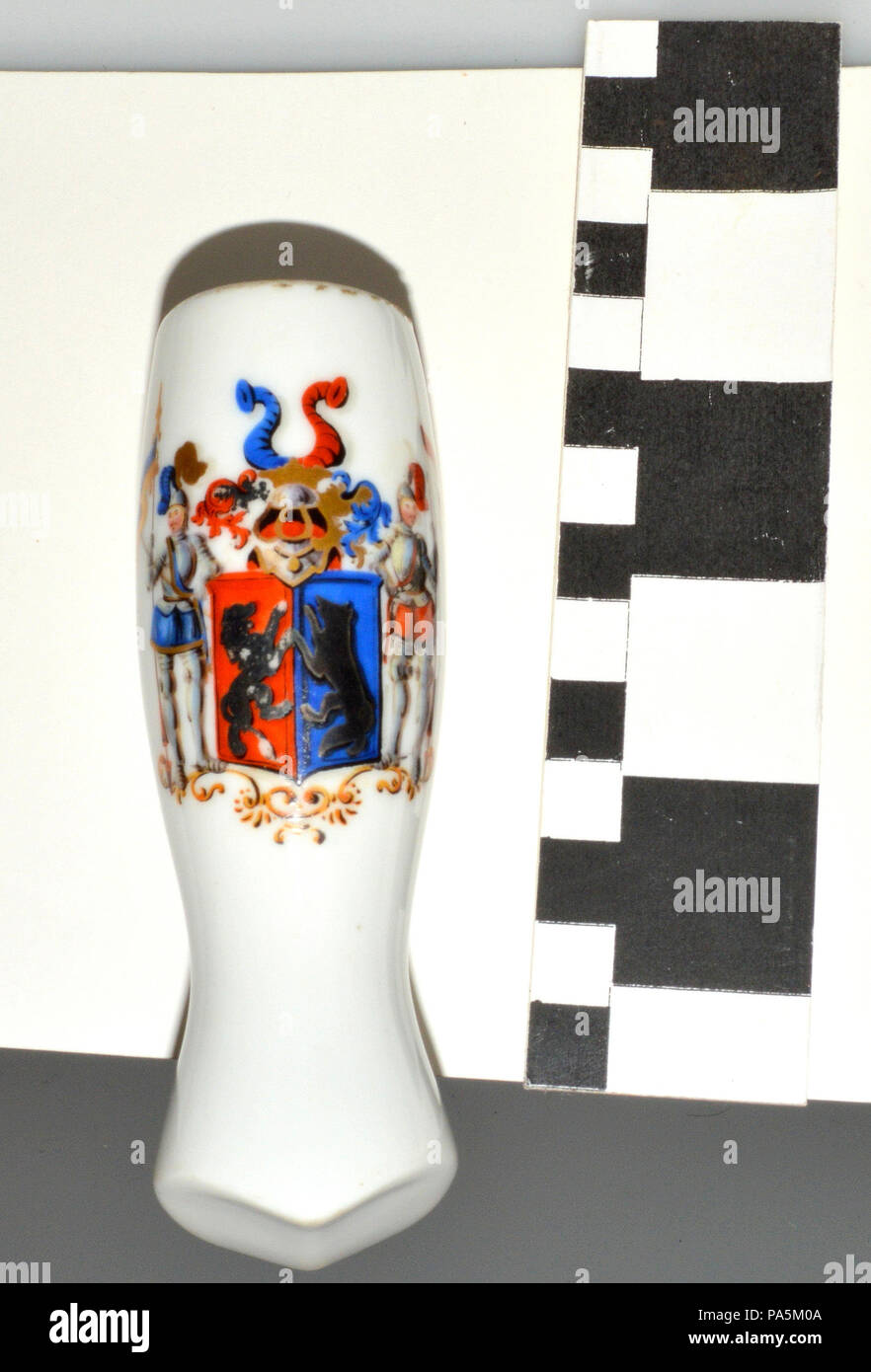 708 Tubo de cerámica alemán Barón Karl von Starkloff Foto de stock
