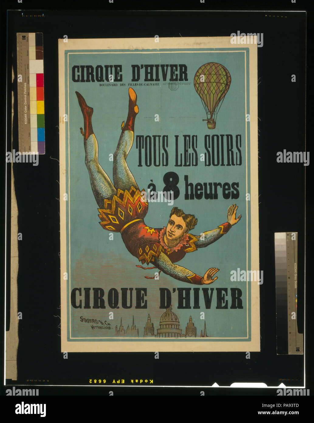 314 Cirque dʹhiver ... Tous les soirs,à 8 heures LCCN2002716361 Foto de stock
