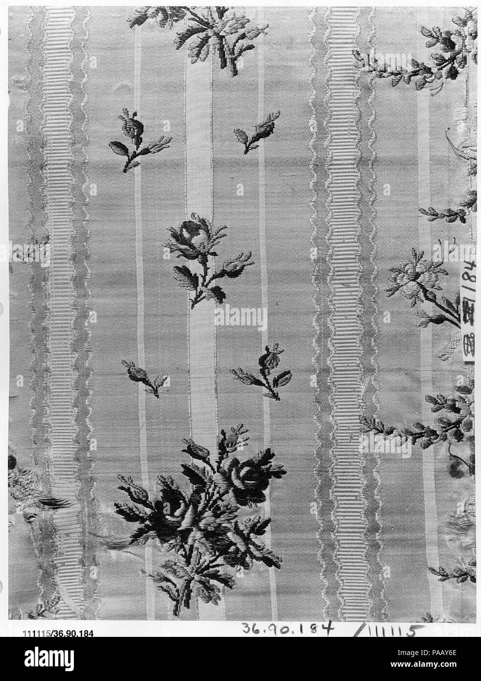 Pieza. Cultura: el francés. Dimensiones: L. 21 1/2" x W. 9 3/4 pulgadas de 54,6 x 24,8 cm. Fecha: del siglo XVIII. Museo: Museo Metropolitano de Arte, Nueva York, Estados Unidos. Foto de stock