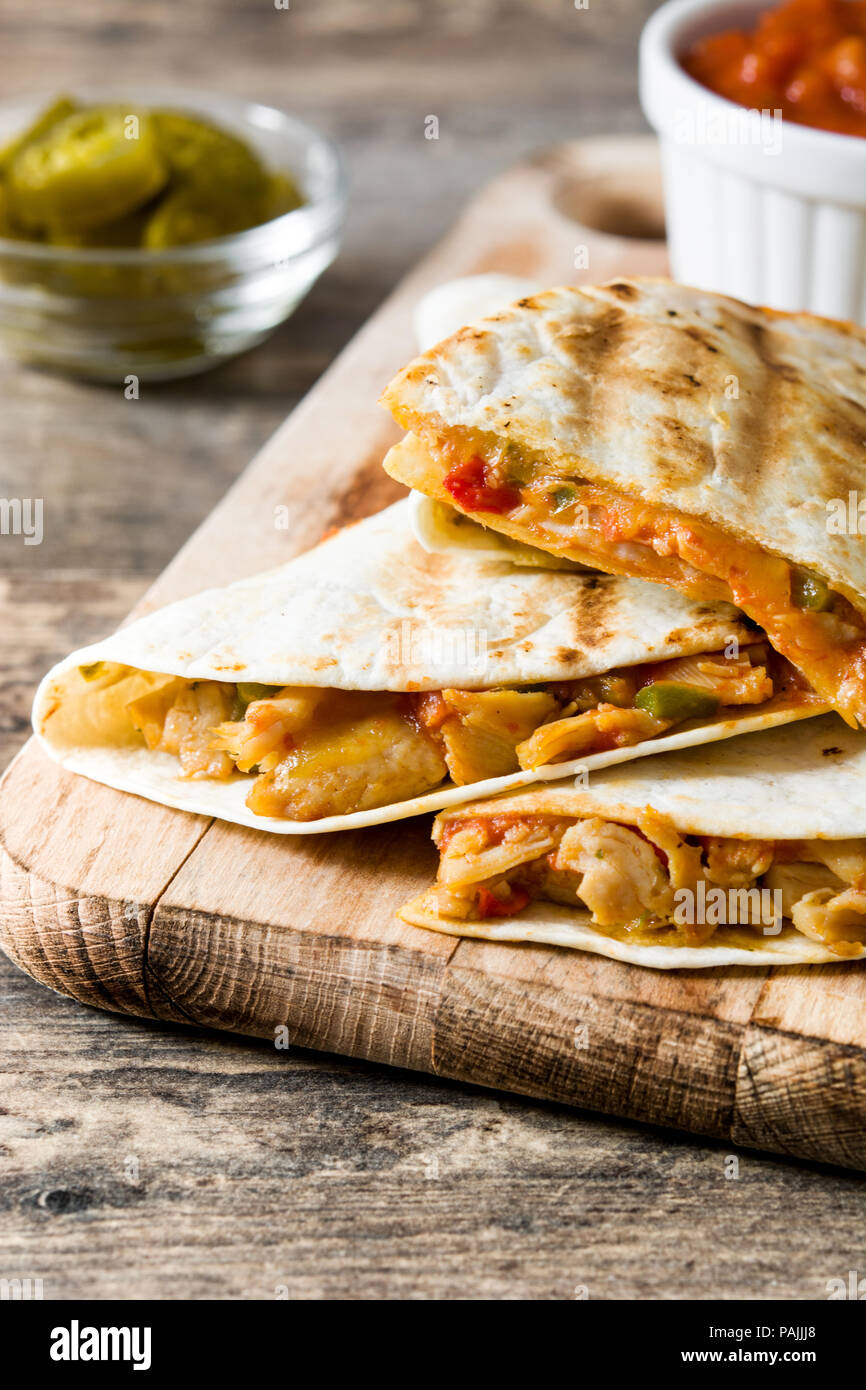 Quesadillas De Pollo Mexicanas