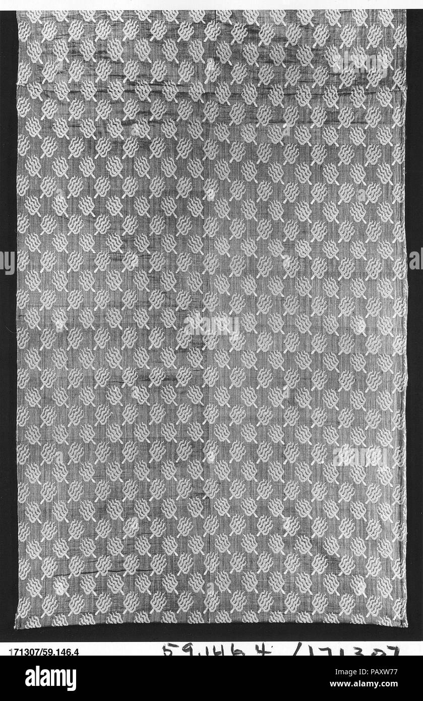 Pieza. Cultura: el español. Dimensiones: L. W. 78 x 30 1/2 pulgadas (198.1 x 77.5 cm). Fecha: 16º-17º siglo. Museo: Museo Metropolitano de Arte, Nueva York, Estados Unidos. Foto de stock