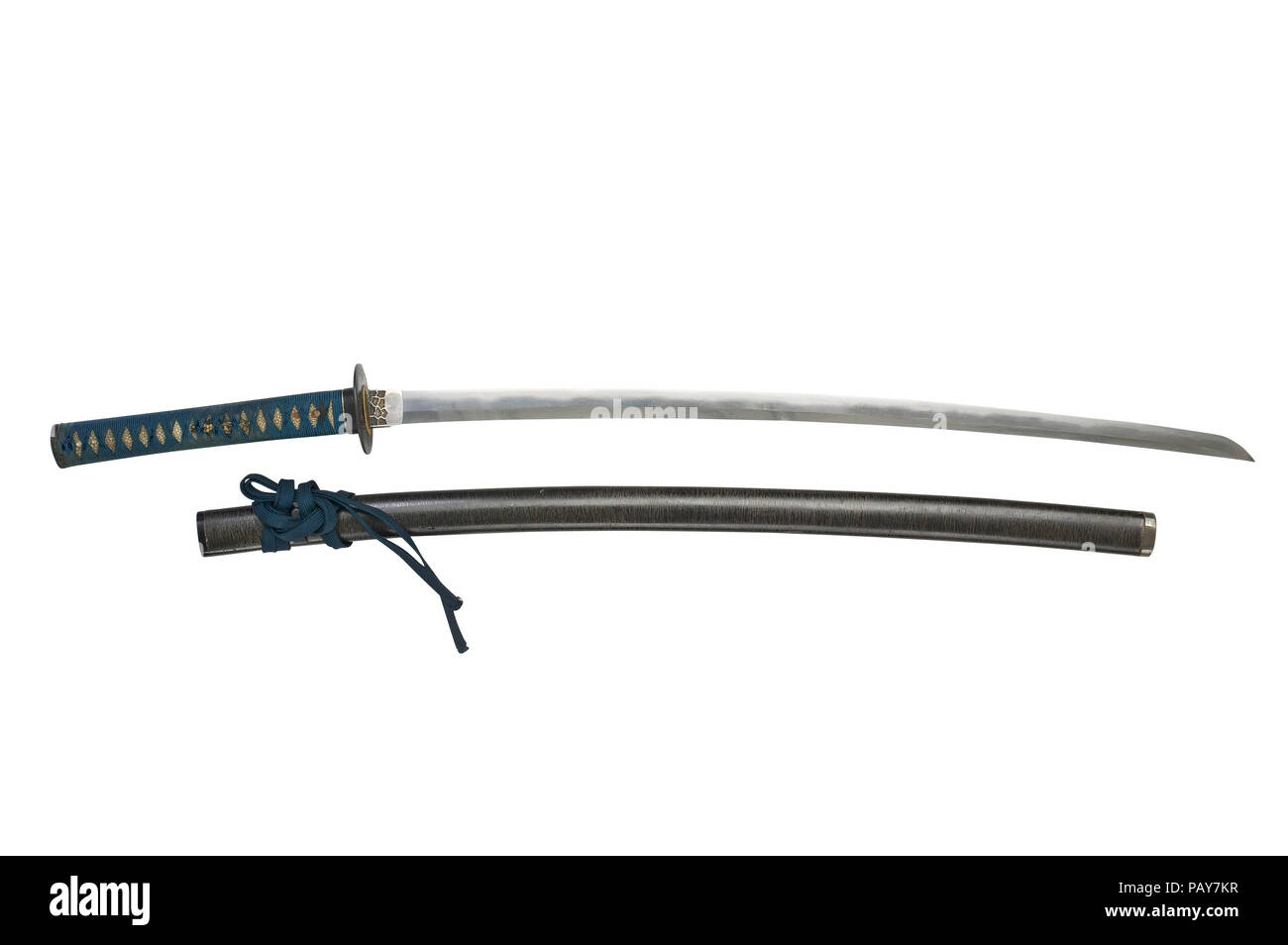 Espada (katana) con vaina (saya) atribuido al grupo Shizu Fotografía de  stock - Alamy