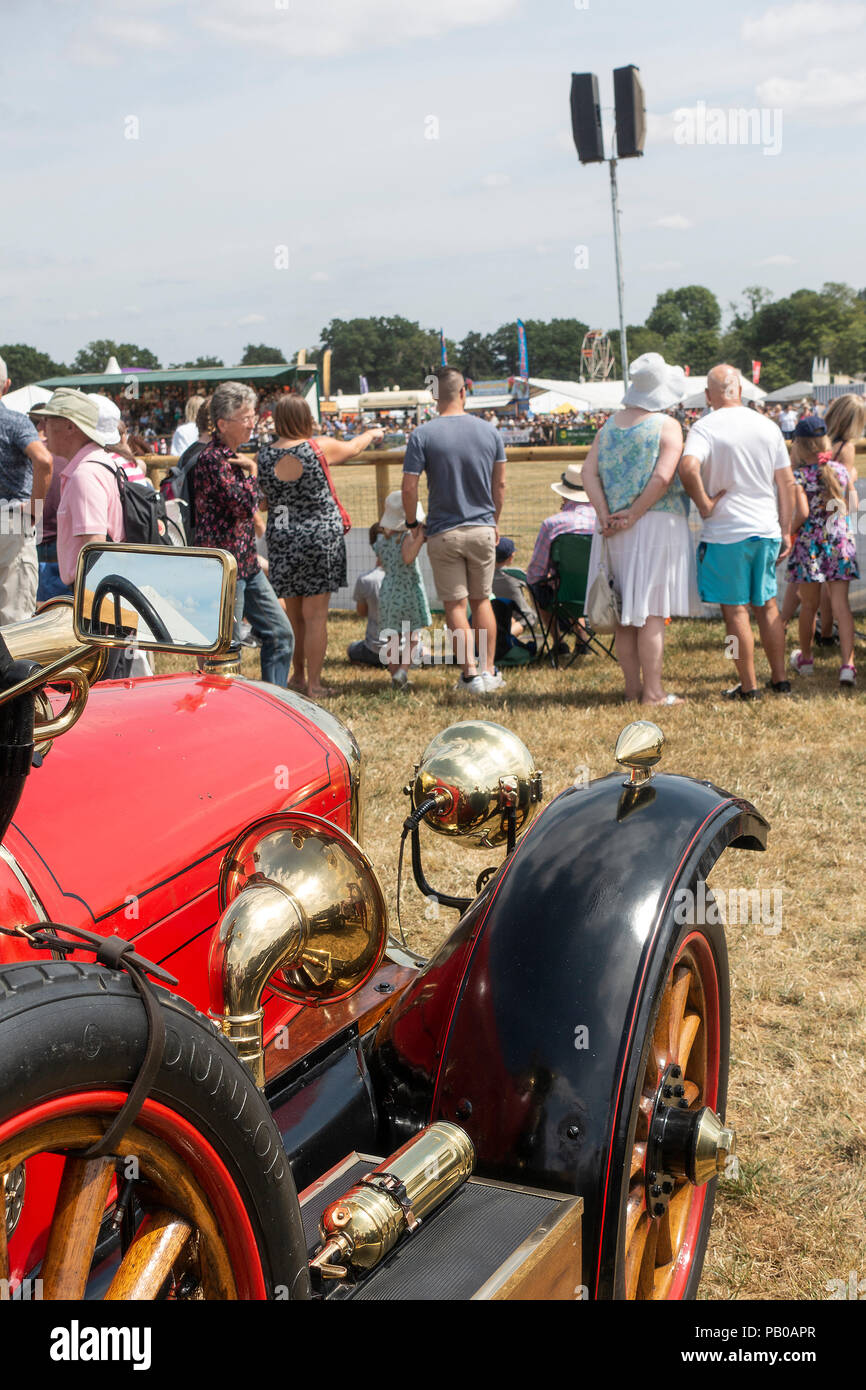 claxon coche antiguo Stock Photo