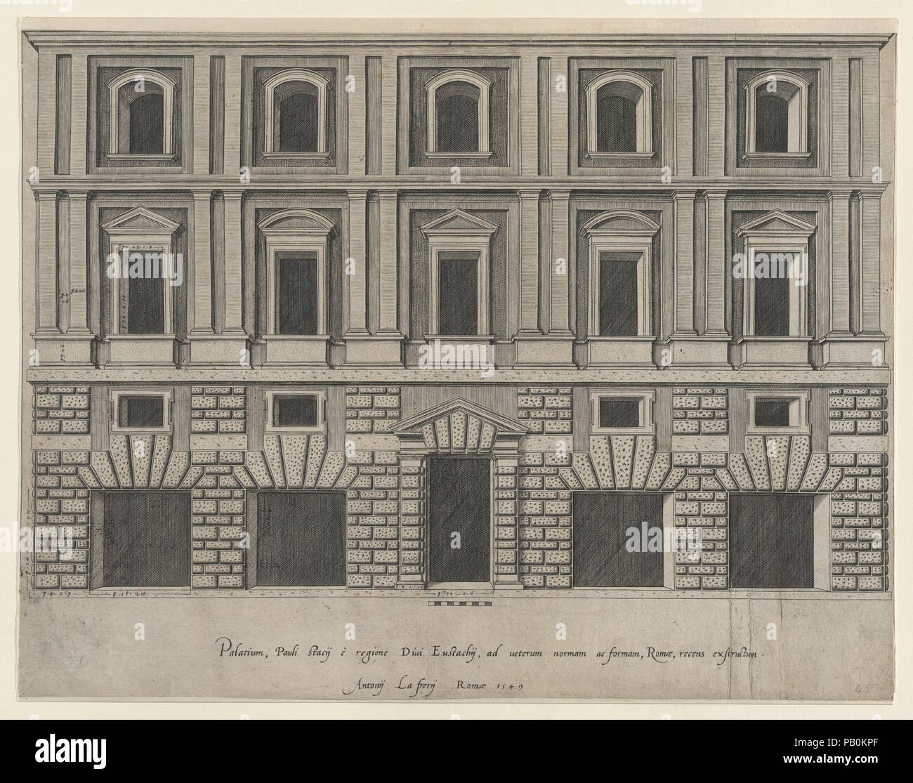 Speculum Romanae Magnificentiae Stazzi Palace. Artista Anónimo