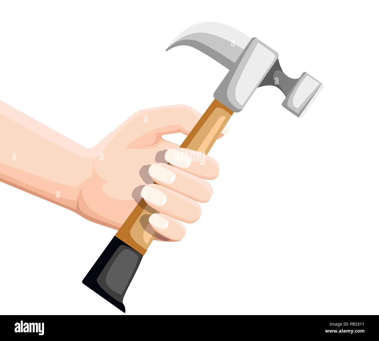 Martillo De Mano De Herramienta Ilustración De Herramienta Martillo De Mano De Herramienta Ilustración De Herramienta