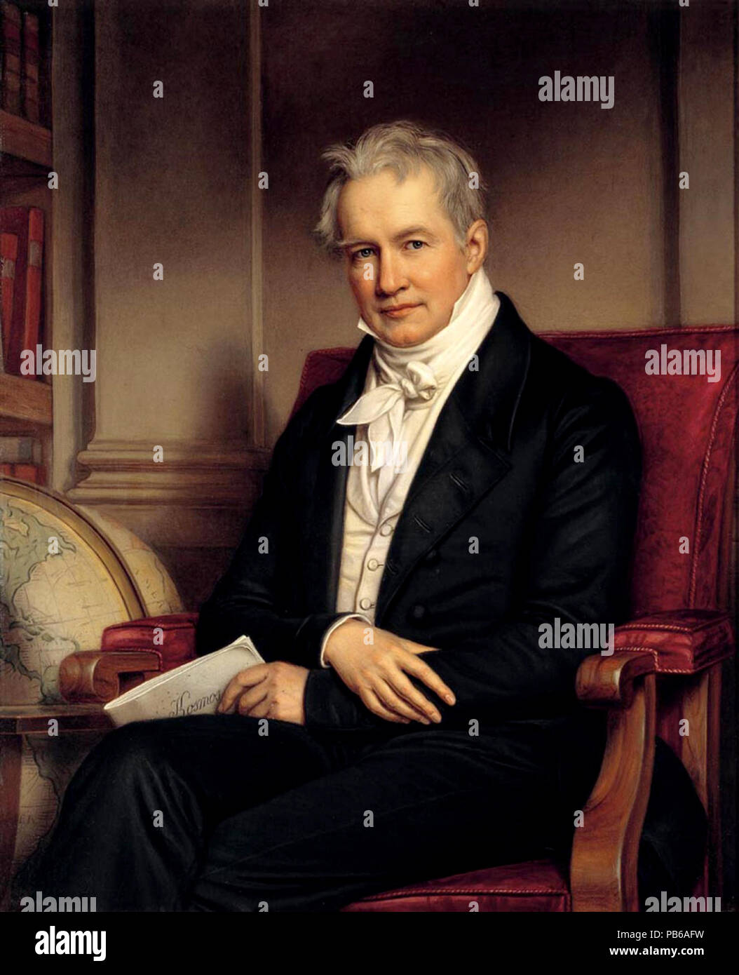 Alexander von Humboldt, 1843 Foto de stock