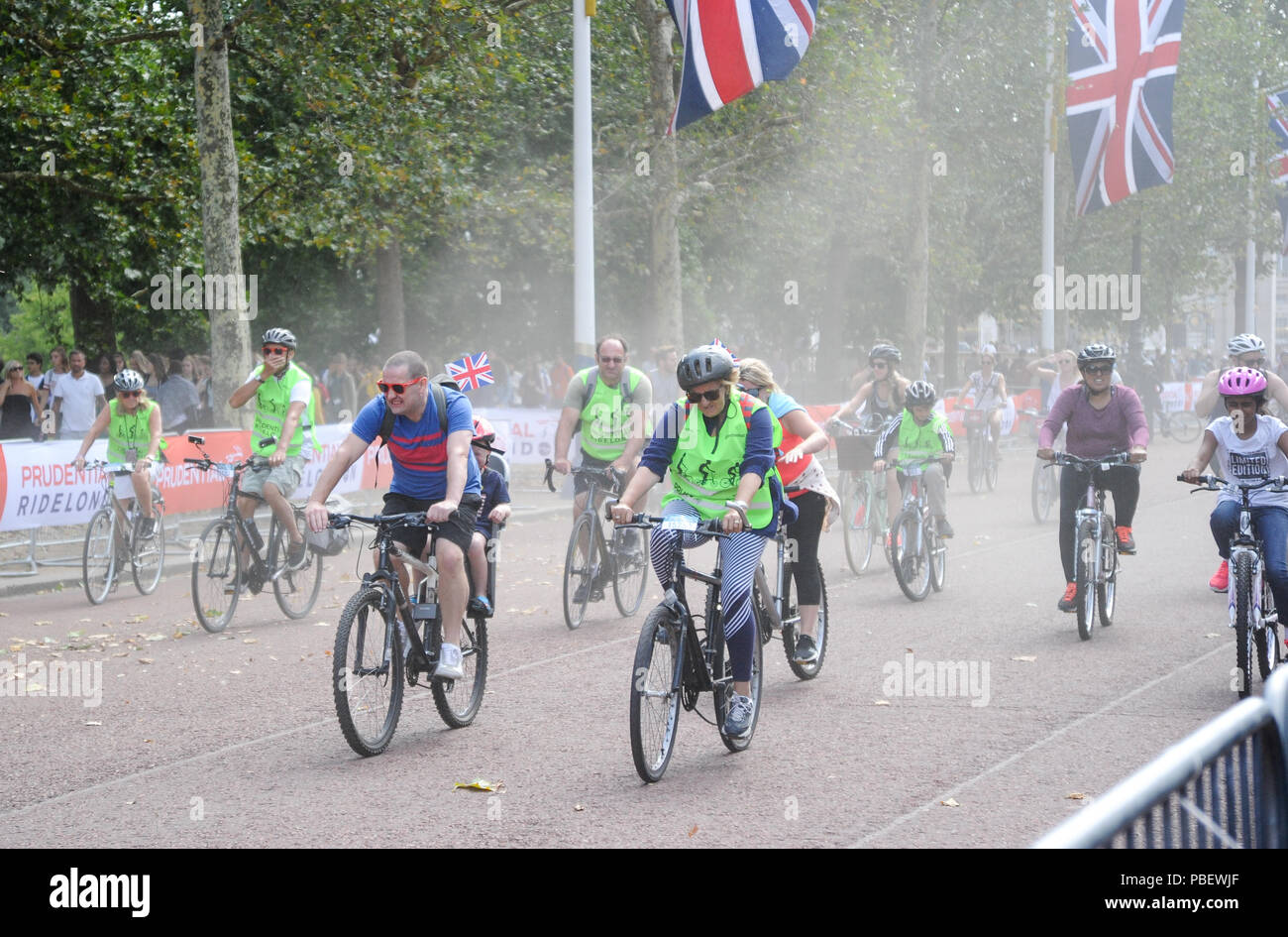 El centro de Londres, Inglaterra, Reino Unido. El 28 de julio de 2018