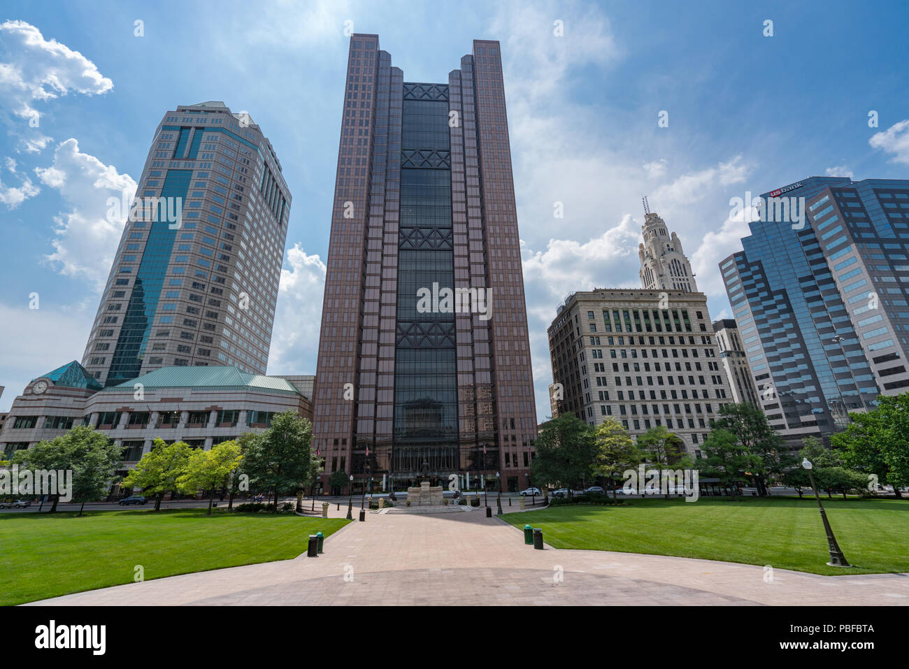 El centro de columbus ohio fotografías e imágenes de alta resolución