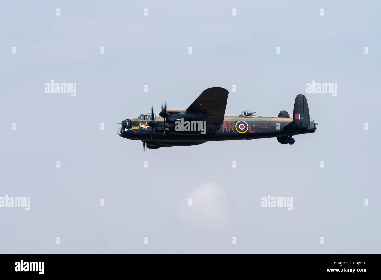 La batalla de Britain Memorial Flight, RAF Fairford, 2018 Foto de stock