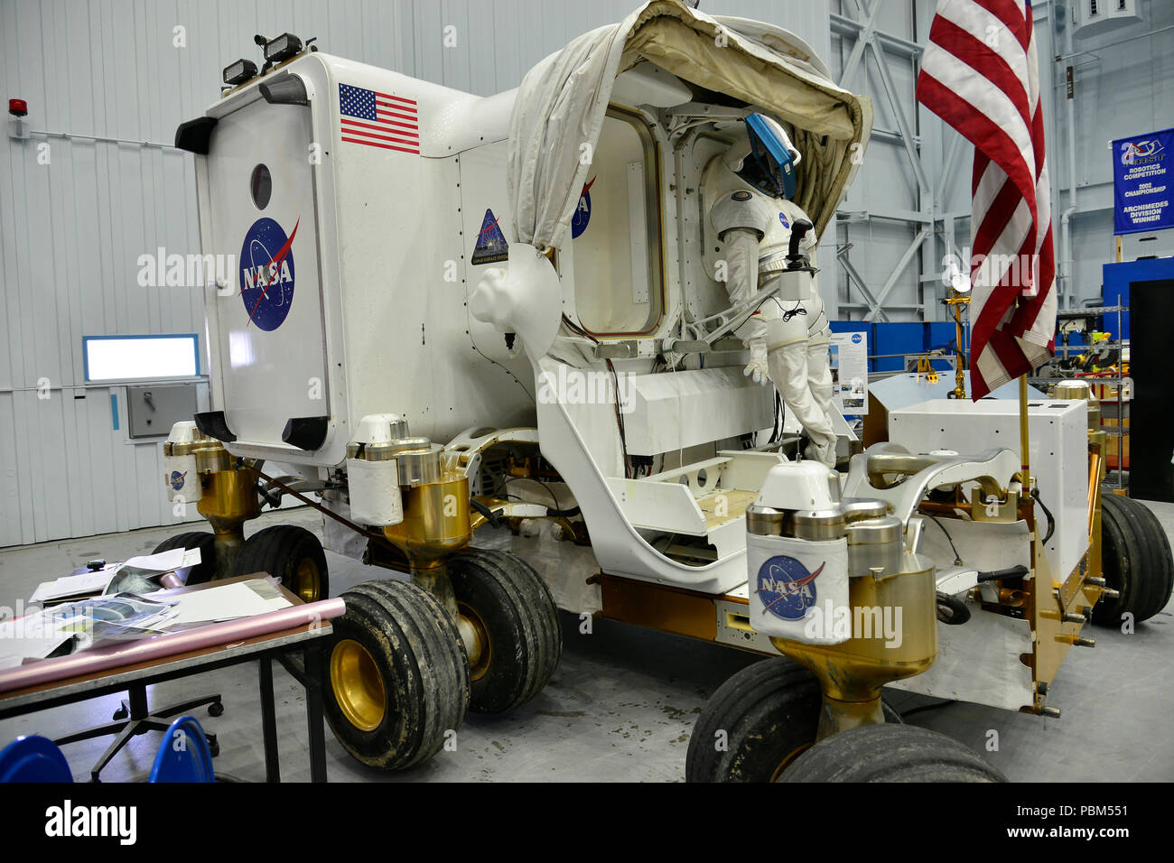 Vehículo Mars Rover de la NASA Foto de stock