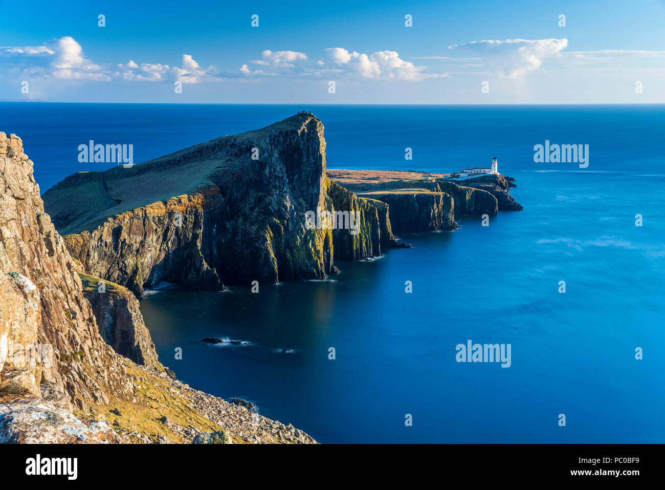 Neist Point, Isla de Skye, Highland, Escocia, Reino Unido, Europa. Foto de stock