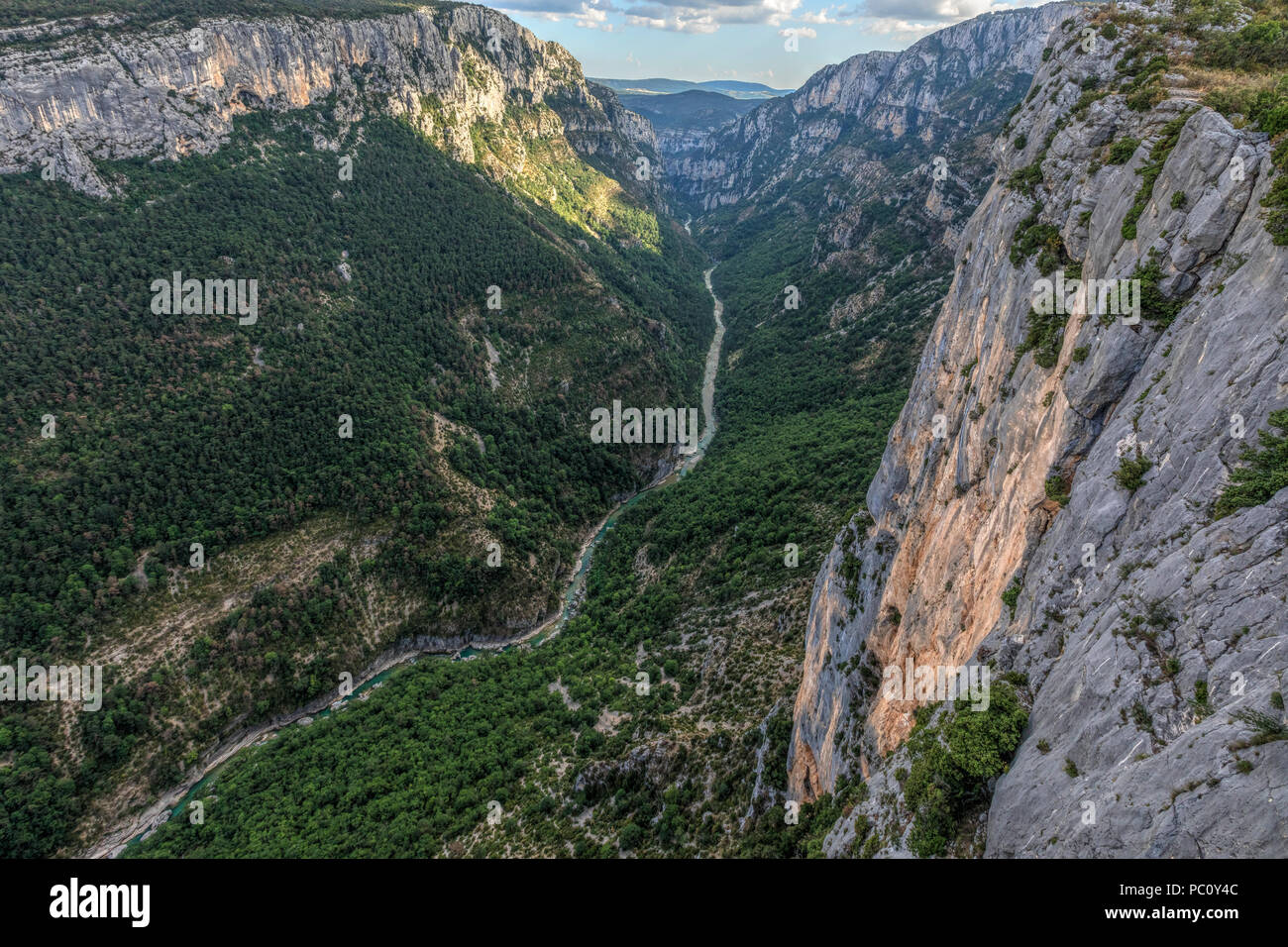 Verdon Gorge, Alpes-de-Haute-Provence, Francia, Europa Foto de stock