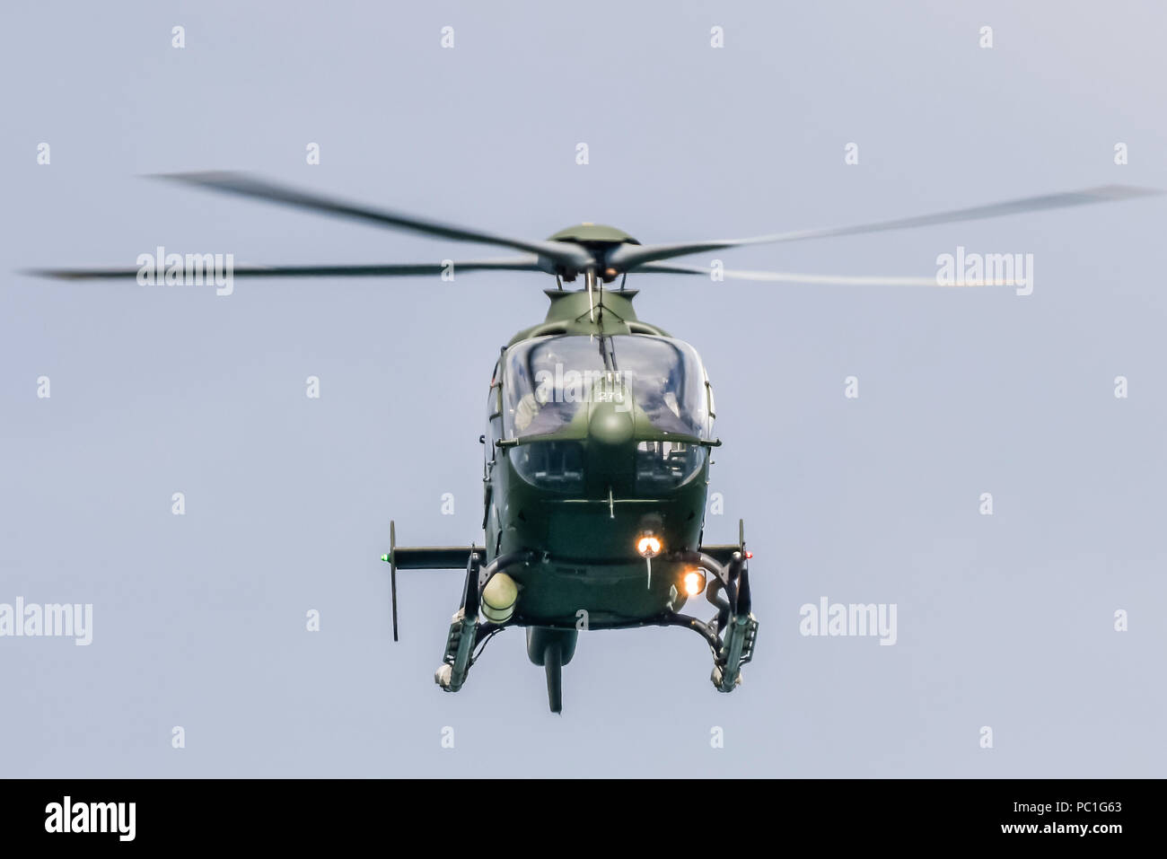 El Eurocopter EC-135 helicóptero perteneciente a la formación Irish Air Corps. Foto de stock