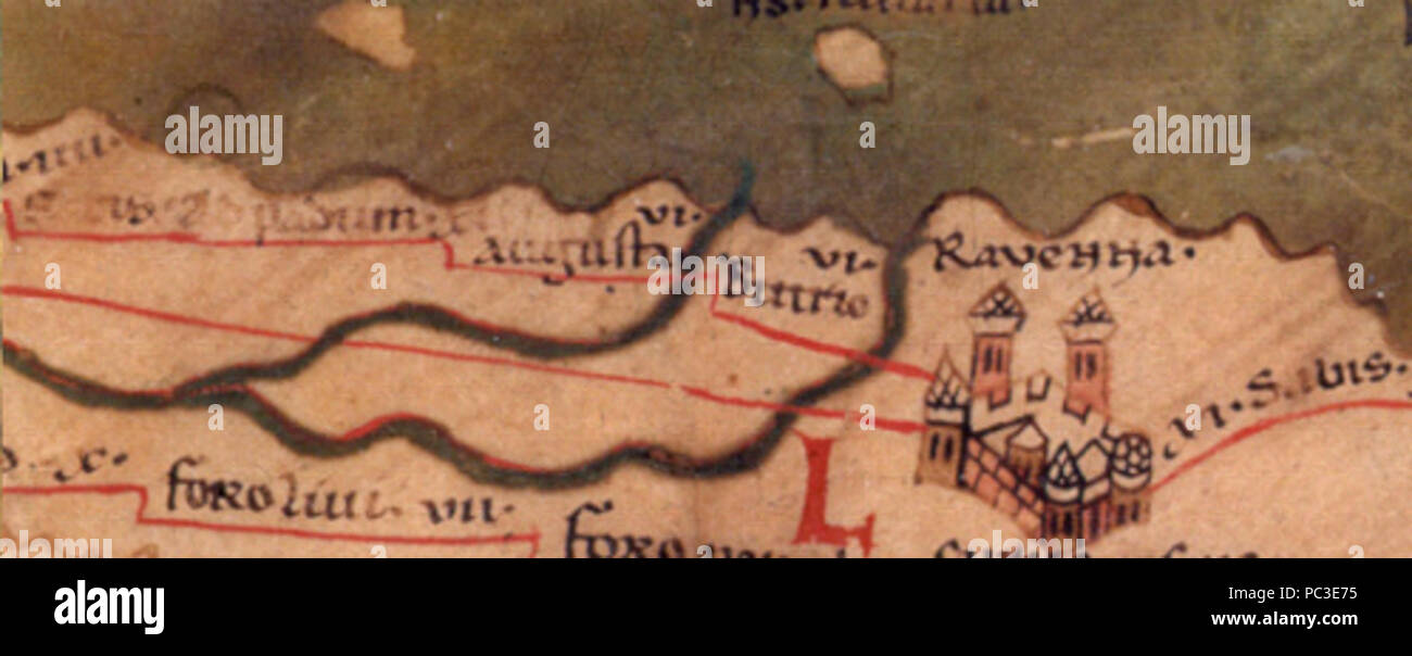 Mapa MICHELIN Ravena - mapa Ravena - ViaMichelin