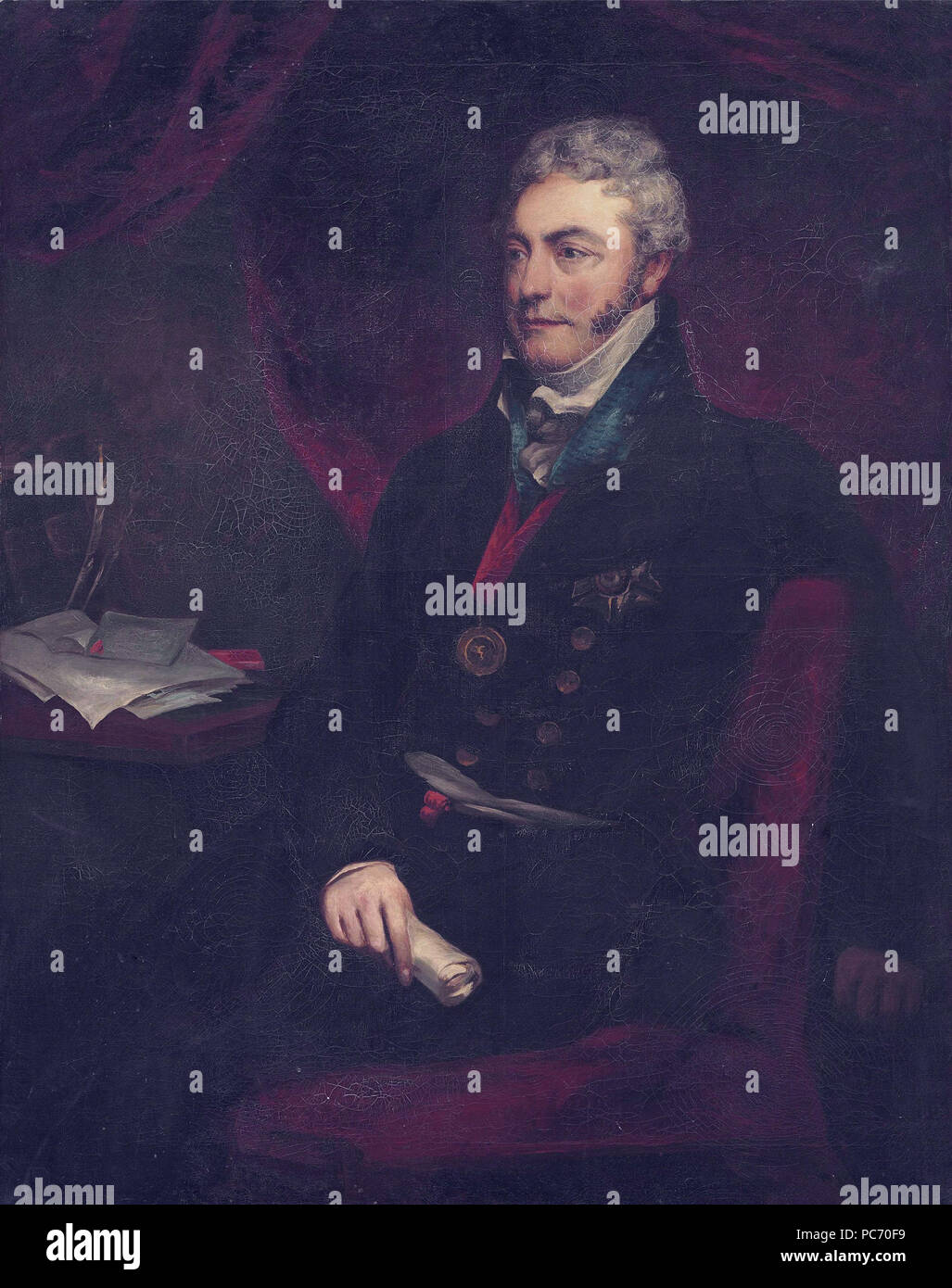 Sir James McGrigor, 1Bt. (1771-1858), cirujano militar 307 James McGrigor, 1Bt (1771-1858), seguidor de John Jackson Foto de stock