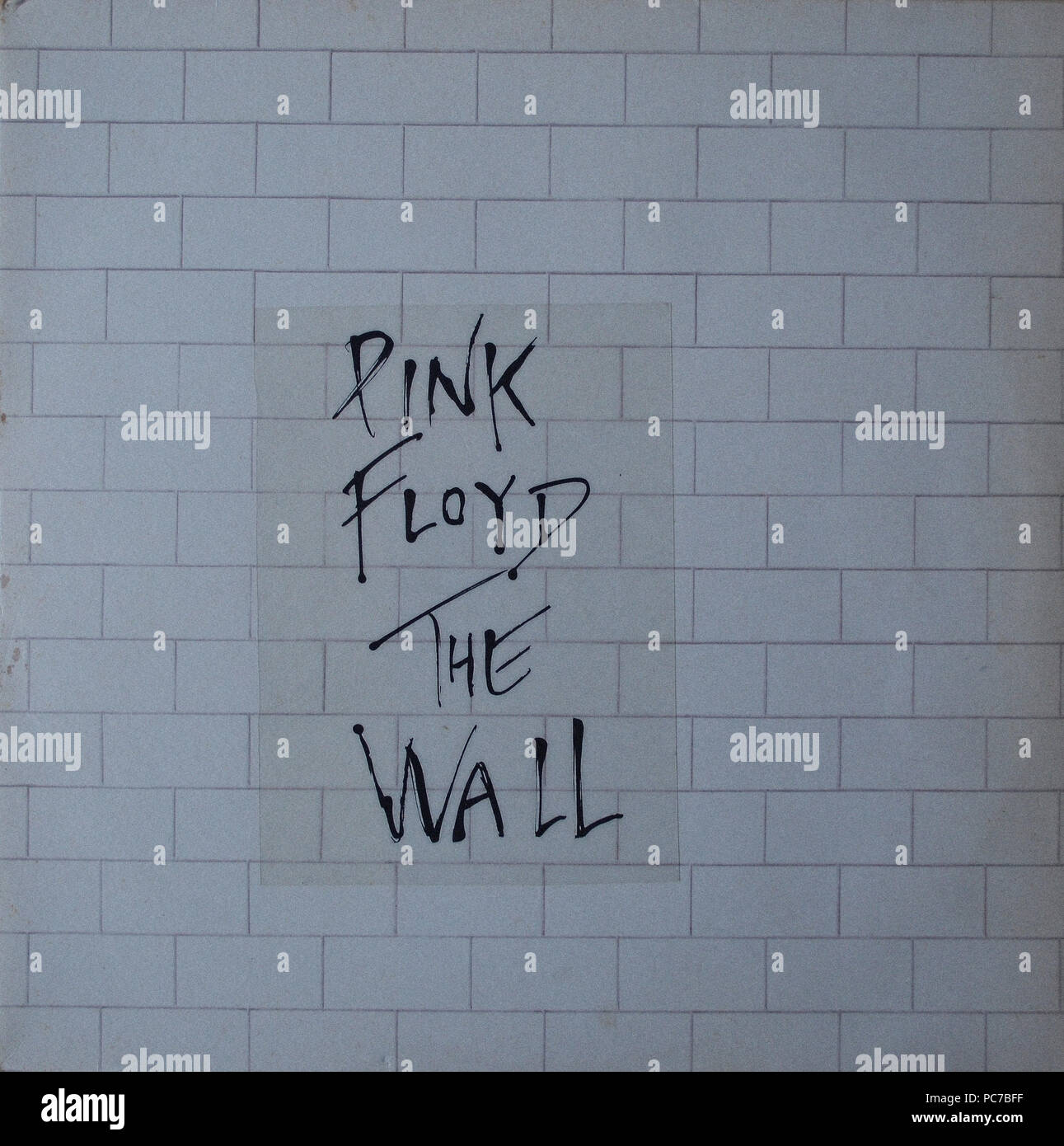 Pink Floyd El Muro vinilo Vintage portada del álbum Fotografía de stock Alamy