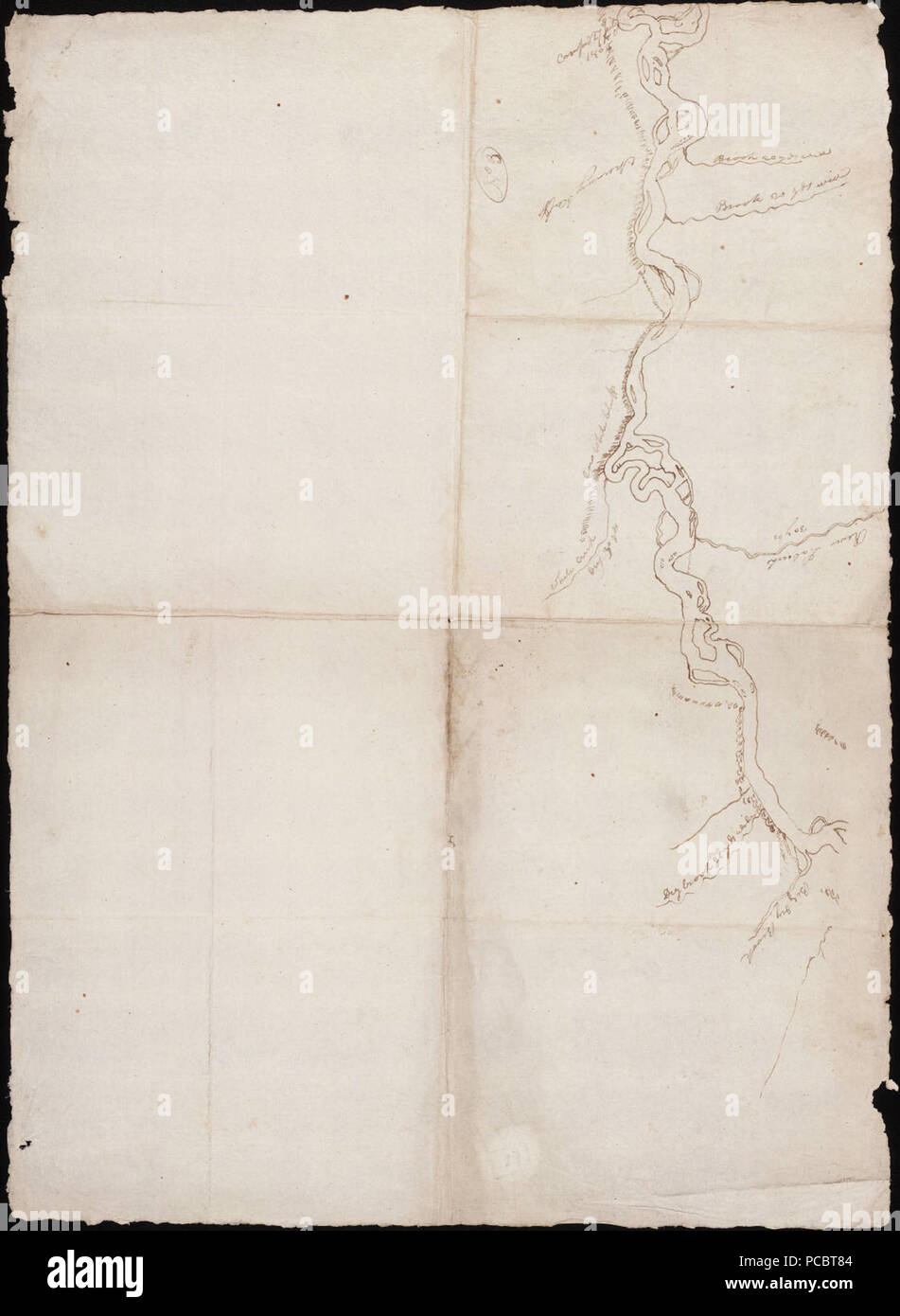 33 mapas de la expedición de Lewis y Clark (126) Foto de stock