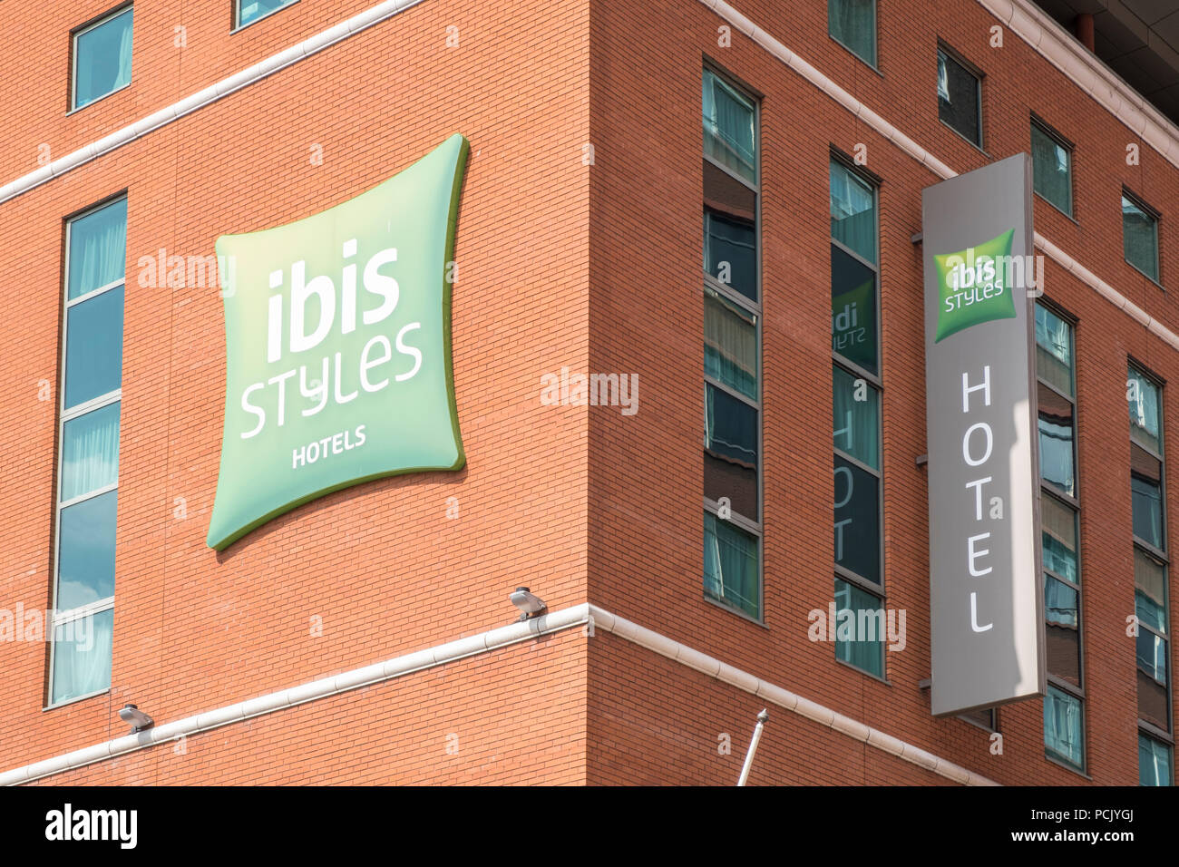 Hotel Ibis Styles, Birmingham, West Midlands, Inglaterra, Reino Unido. Foto de stock