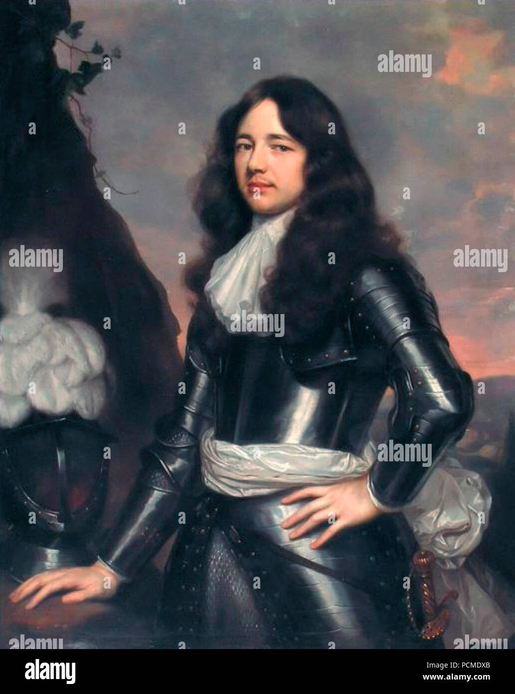 Alexander Bruce (1629-1680), por Johannes Mijtens. Foto de stock