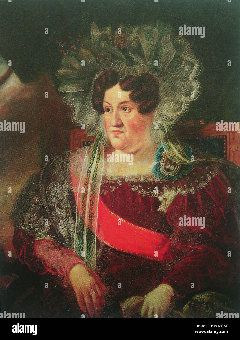 Alexandra Nikolaevna Volkonskaya Repnina. Foto de stock