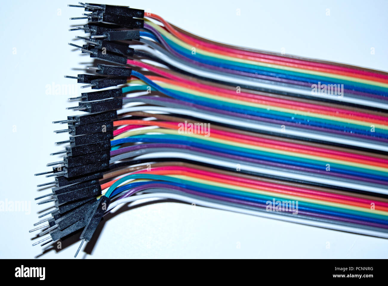 Cable eléctrico tapones para placa de circuito pi Fotografía de stock -  Alamy