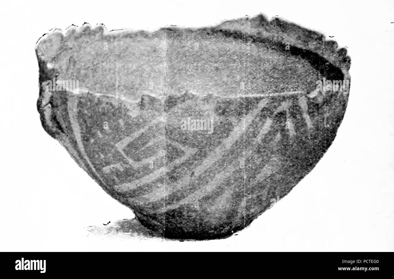 Algunos vasos ceremoniales de la región calchaquí - Fig. 1. Foto de stock