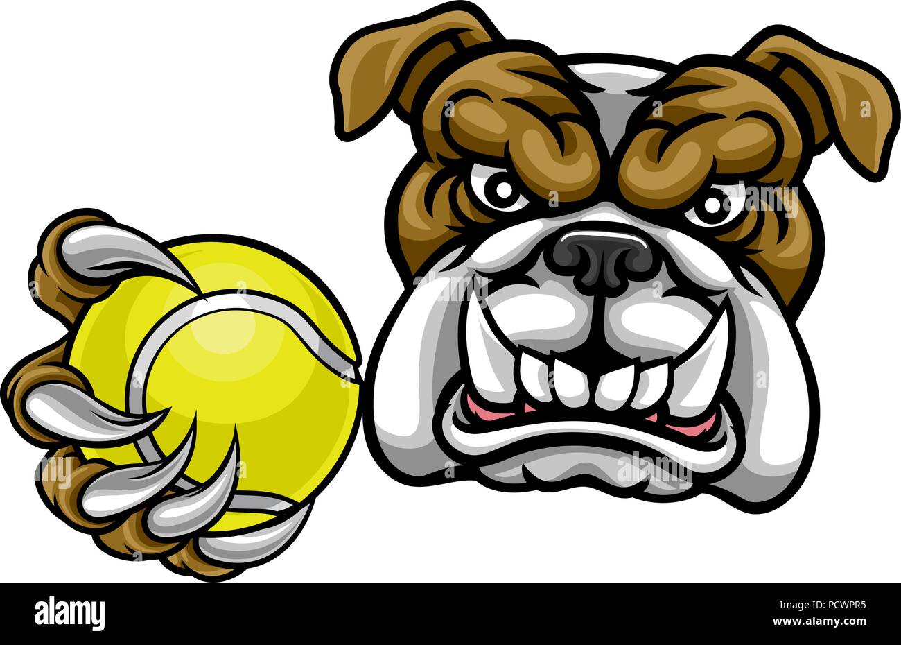 Dog ball cartoon illustration Imágenes vectoriales de stock Alamy