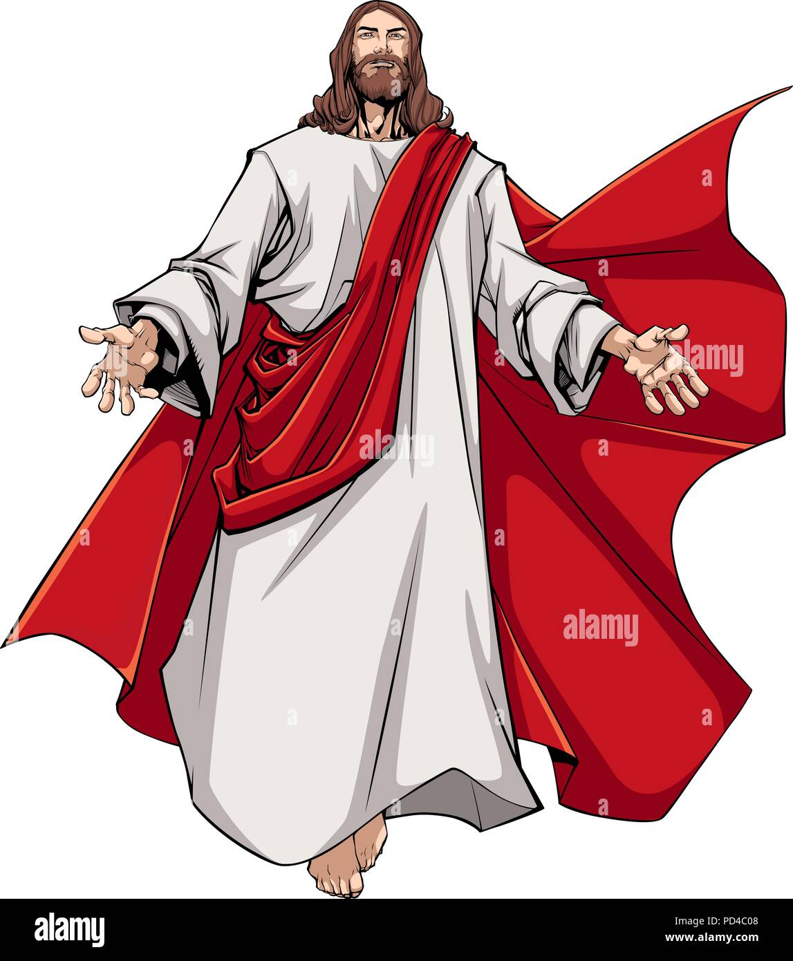 Jesus Los Brazos Abiertos Imagen Vector De Stock Alamy https www alamy es jesus los brazos abiertos image214612168 html