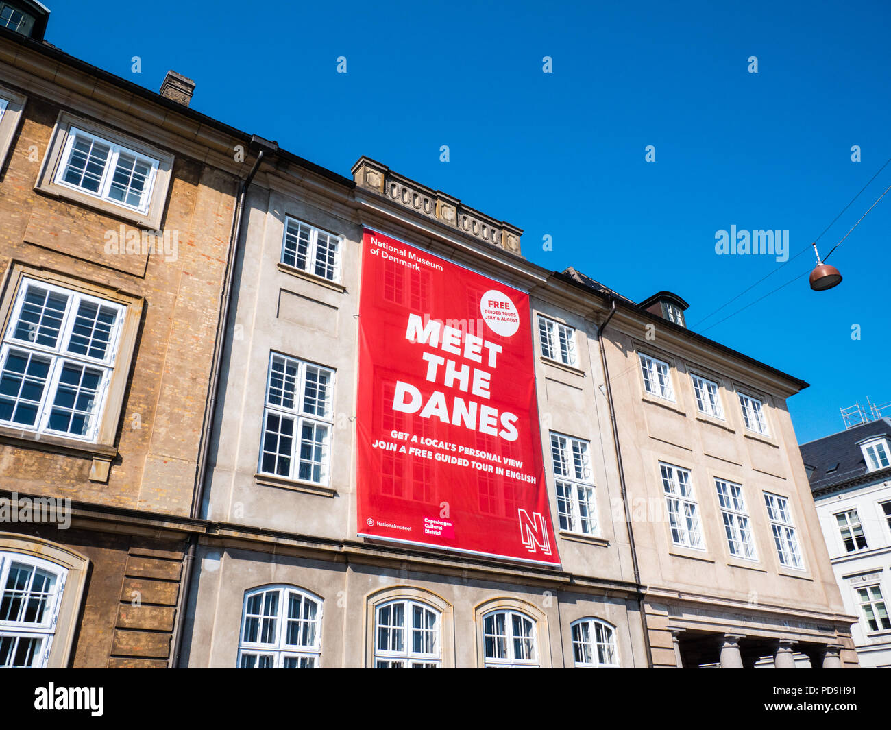 Satisfacer los daneses, el Museo Nacional de Dinamarca, Copenhague, Zelanda, Dinamarca, Europa. Foto de stock