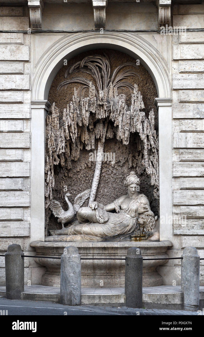 El Quattro Fontane;cuatro fuentes;esculturas renacentistas;;Roma Italia