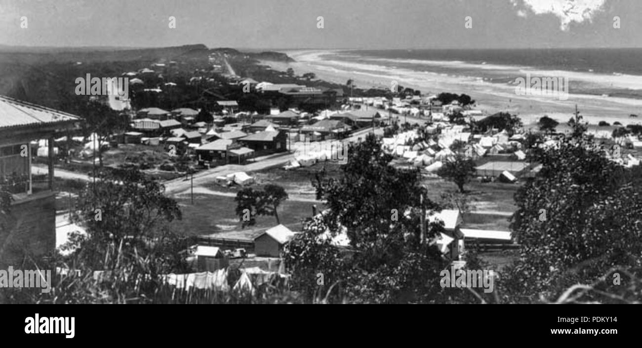 116 457 Archivos del Estado de Queensland, Gold Coast de Burleigh Heads Enero de 1934 Foto de stock