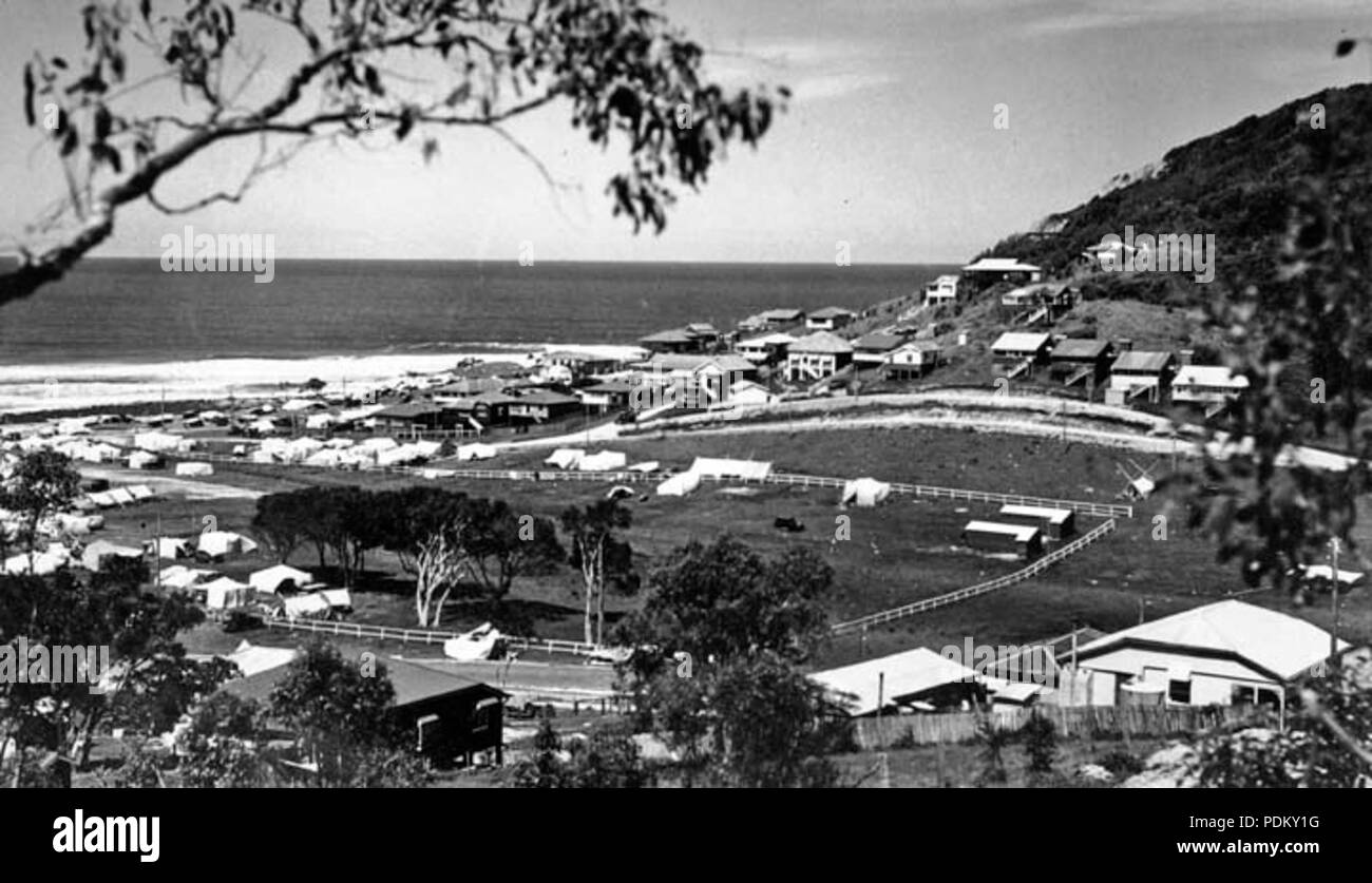 116 458 Archivos del Estado de Queensland, Gold Coast de Burleigh Heads Enero de 1934 Foto de stock